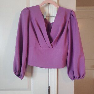 Vixen by Micheline Pitt lavender Bawdy Top